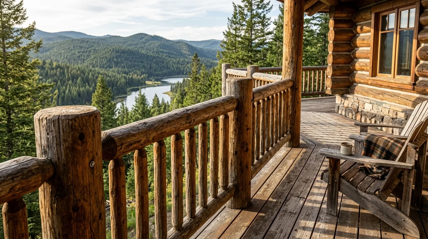 Wide Top Rail With Seating Edge